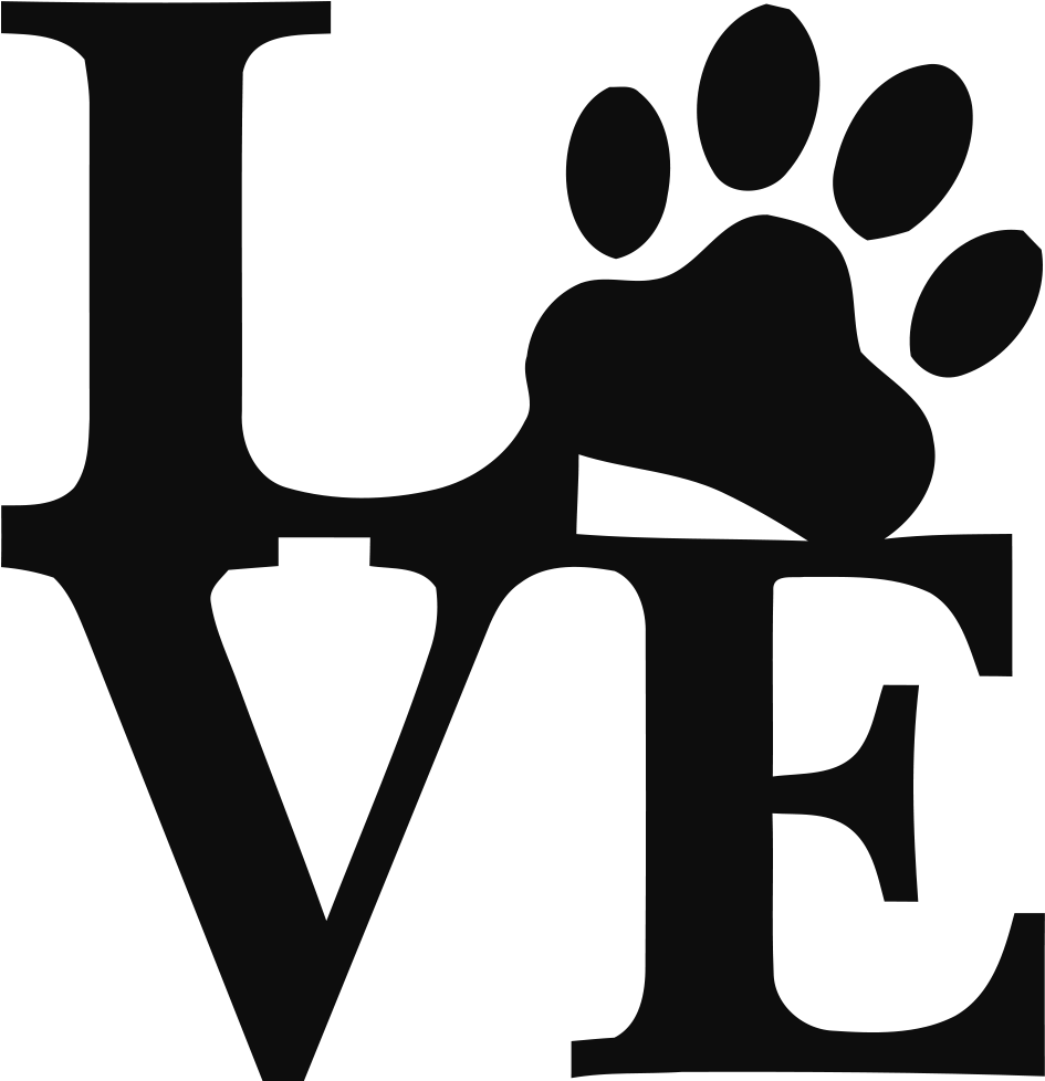 Welcome - Love Paw Print Svg (1050x1050)