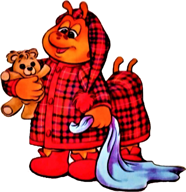 Official Art Of The Outfits For Grubby - Cartoon (655x671)