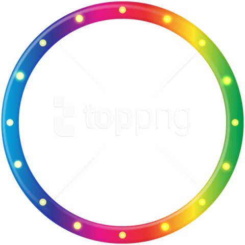 Free Png Download Multlored Round Border Frame Clipart - Winners Circle (480x480)
