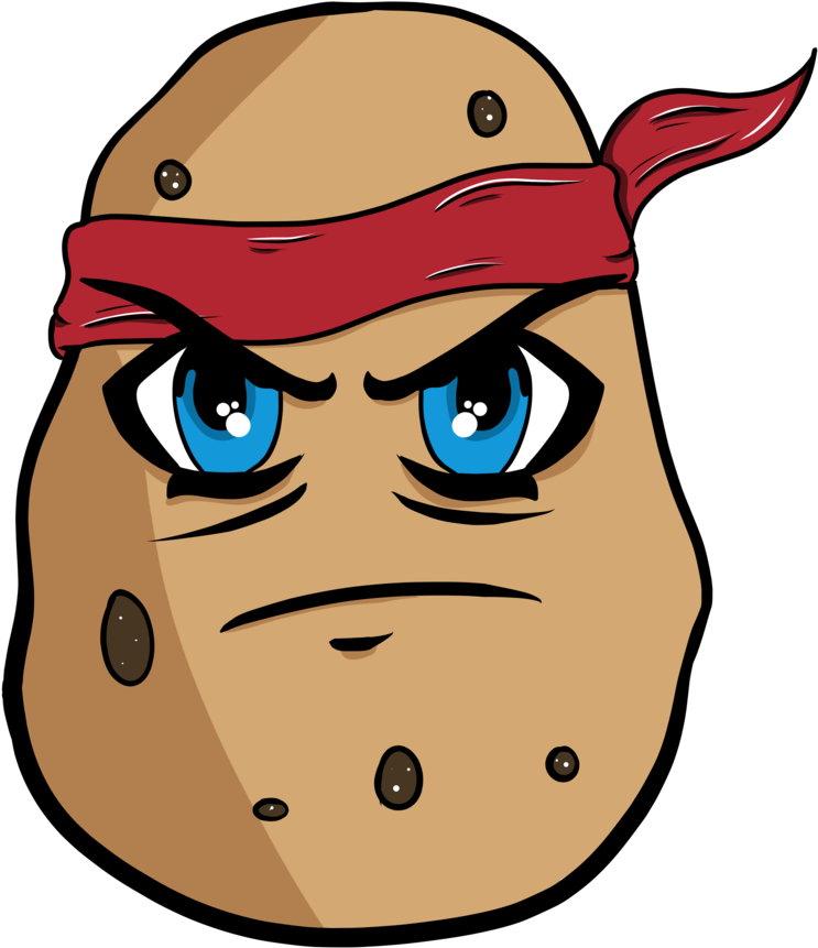 894 X 894 24 - Twitch Potato Emote (894x894)