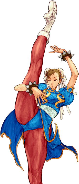 Fighting Games On Next Generation Consoles - Capcom Vs Snk 2 Chun Li Moves (575x766)