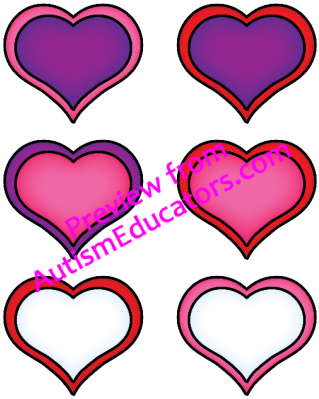 Super Sped Teacher Identical Pictures 0 - Heart (500x500)