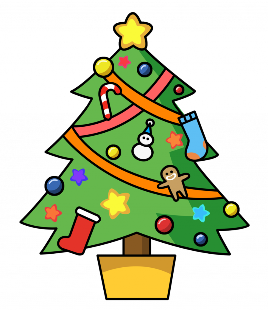Clip Art Christmas Tree Clipart Christmas Graphics - Christmas Clipart (900x1040)