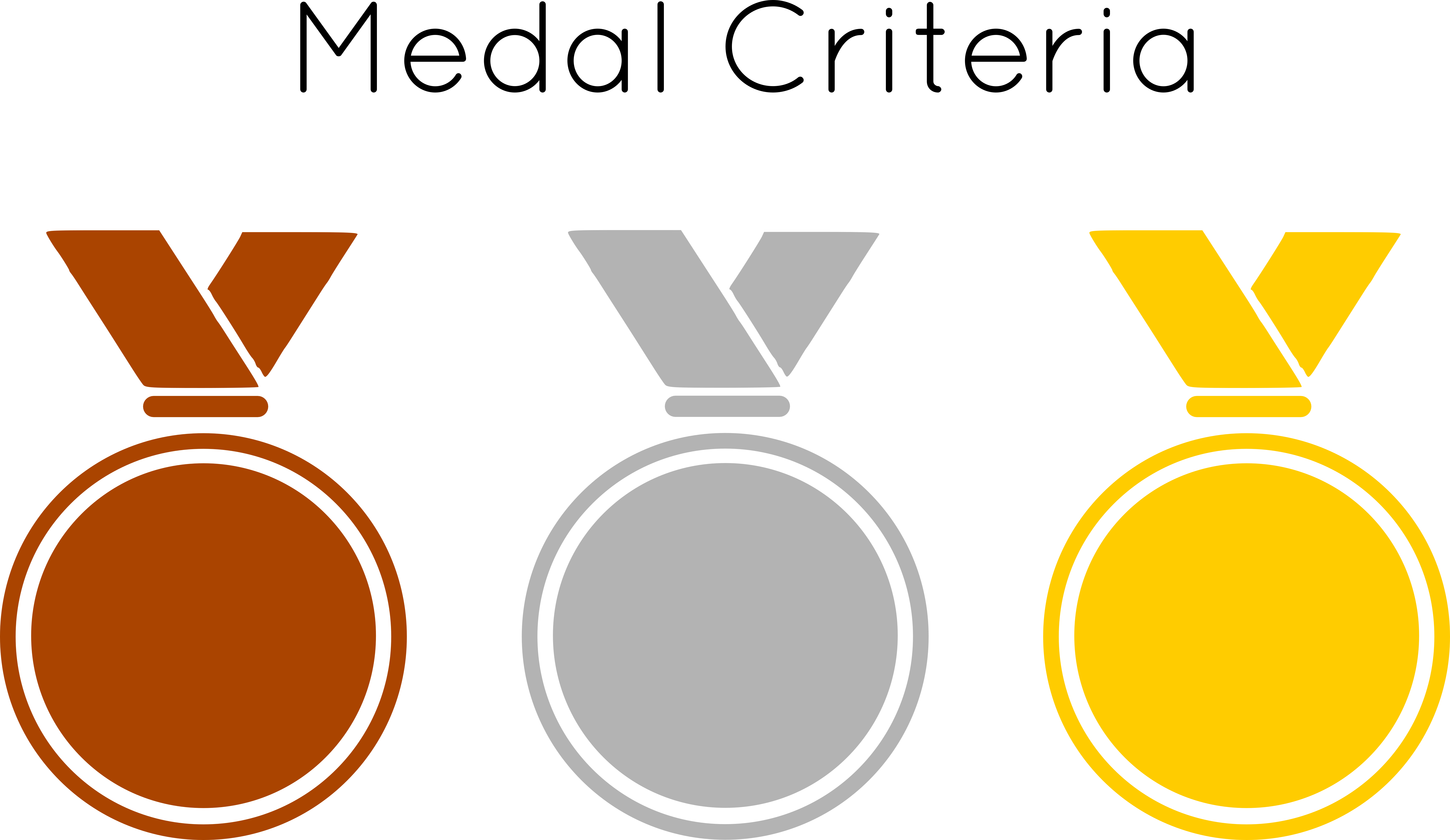 Medal Clipart Circle - Medal Banner (6179x3581)