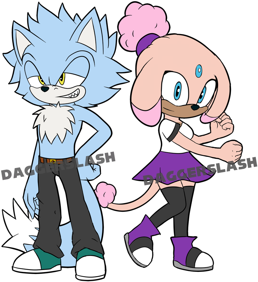 Sonic Adopts Cash Paypal - Cartoon (857x932)