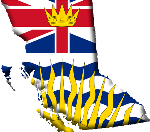 All-candidates Meeting Set For Midway Tonight - British Columbia Flag (561x420)
