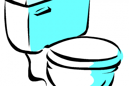 Bathroom Clipart Uk Only Bathroom - Free Toilet Clip Art (450x300)