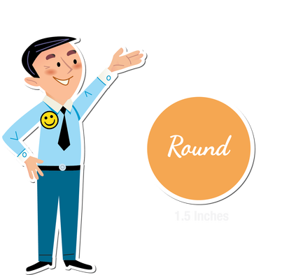 50 Inch Diameter - Male Teacher Cartoon Png (403x394)