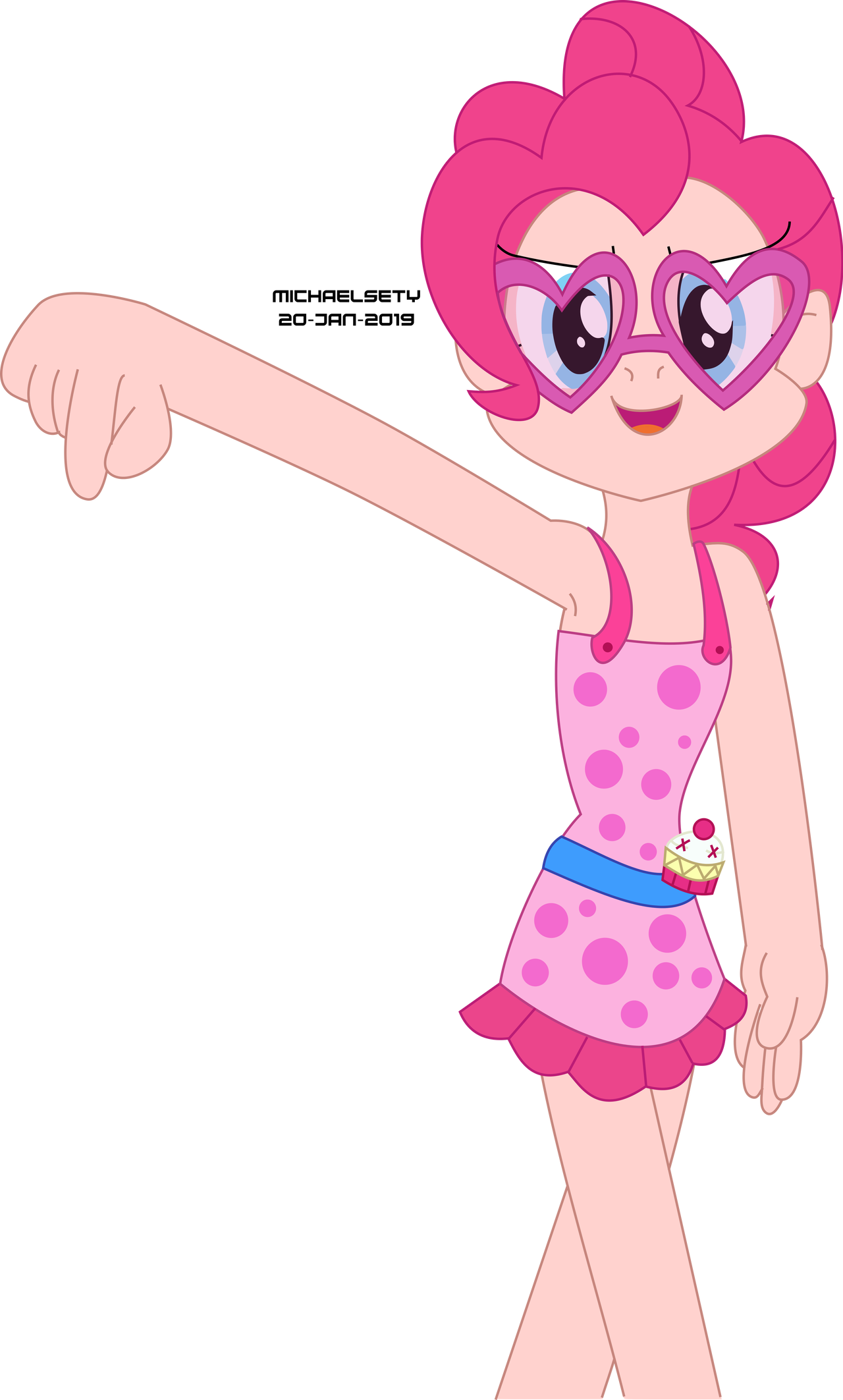 When You Are Up To Make A Good Cupcake With Her By - Cartoon (1280x2125)