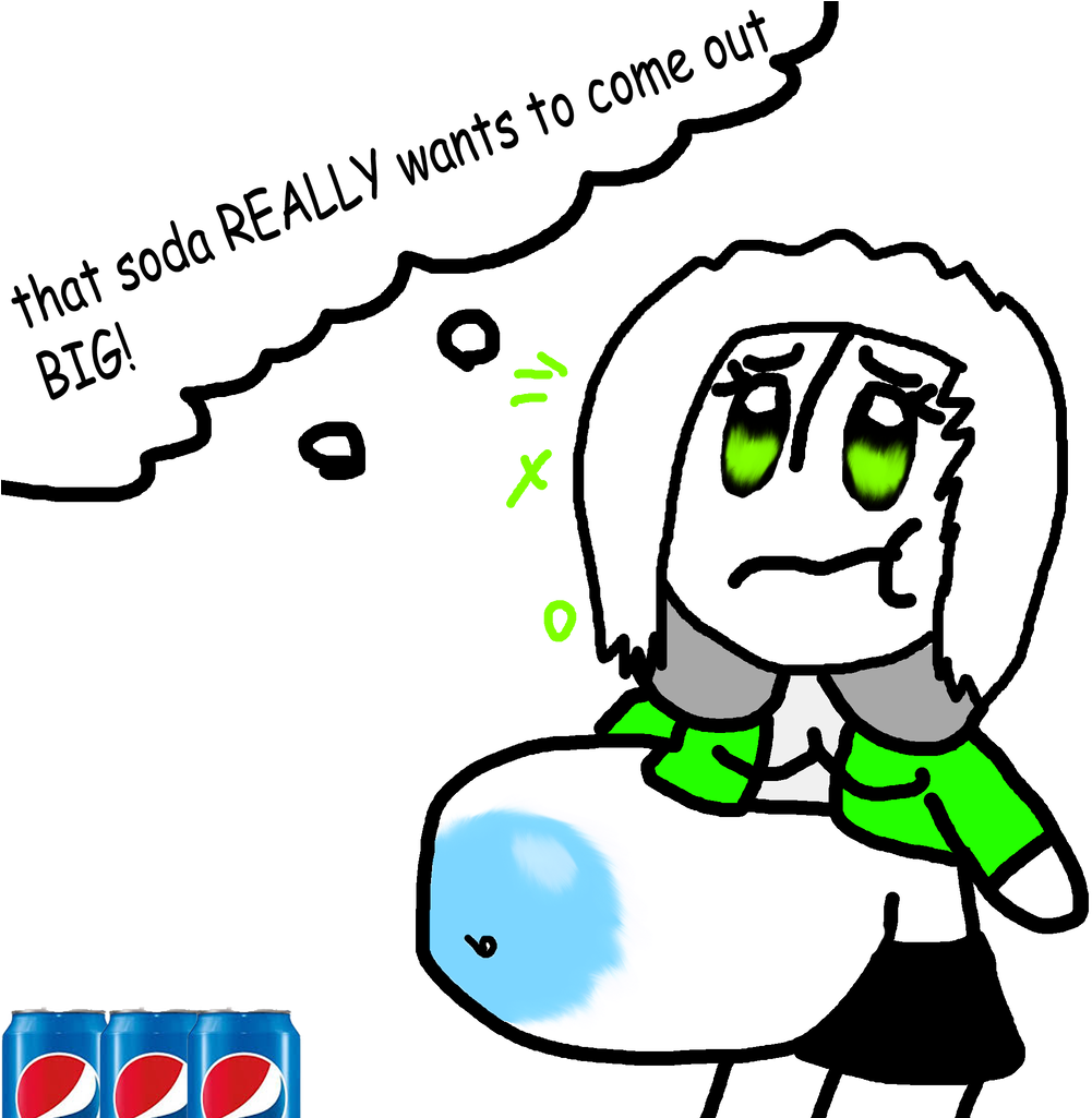 Kingamegamegame12 Breadette Holding In A Burp By Kingamegamegame12 - Bread Belly Deviantart (1024x1024)