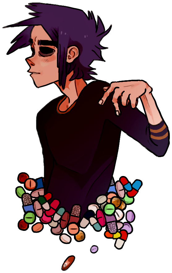 “painkillers ” - Stuart Pot Fanart (749x941)