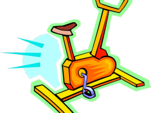 Exercise Bike Clipart Transparent - Exercise Bike Clipart Transparent (640x480)