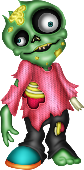 Halloween Creature Etrange, Clip Art, Work Of Art, - Cartoon (352x709)