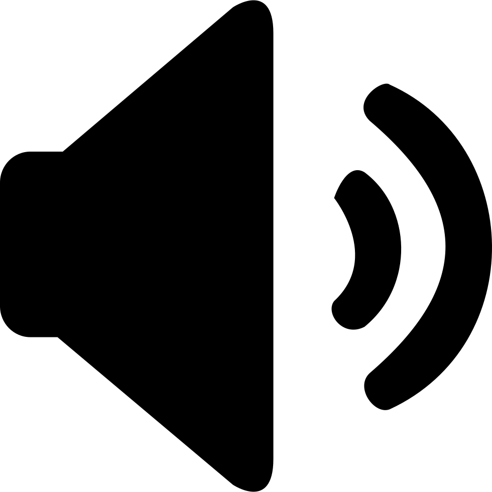 Sound Horn Svg Png Icon Free Download - Volume Png (980x980)