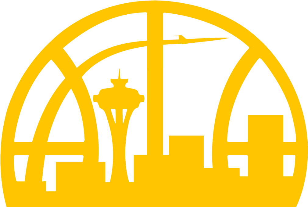 Designer Of The Supersonics' Skyline Logo, , Png Download - Seattle Supersonics (1010x678)