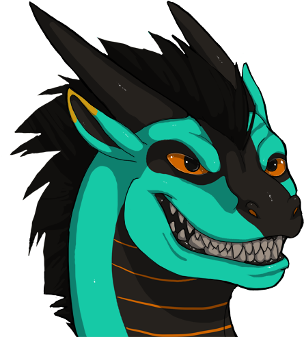 Voredragon Evil Grin - Evil Dragon Grin (500x500)