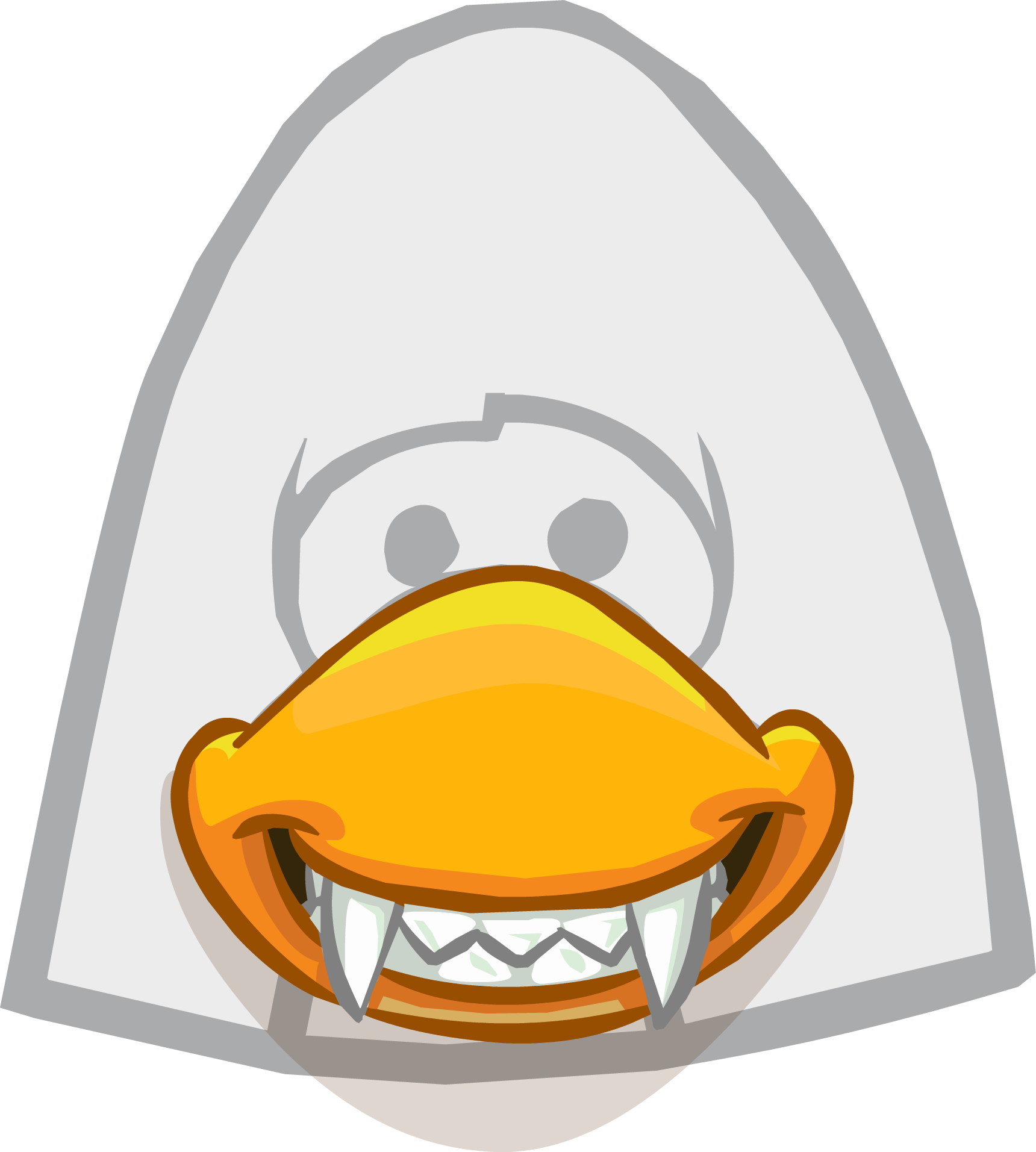 Vampire Grin Clothing Icon Id - Club Penguin Face Id (1720x1913)