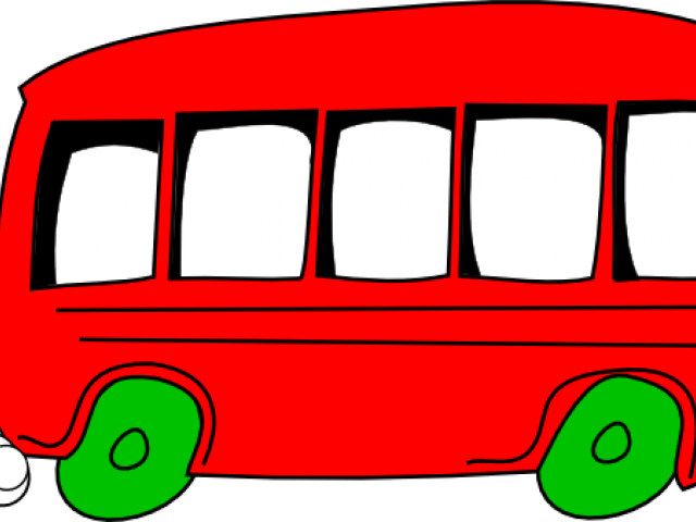 Taxi Clipart Mini Bus - Wheels On The Bus Go Round And Round Gif (640x480)