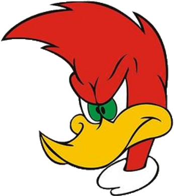 Woody Woodpecker Angry - Woody Woodpecker Transparent (400x400)