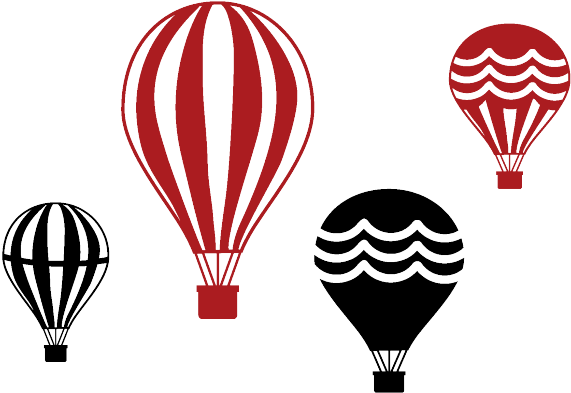 Hot Air Balloon Clipart Mint Green - Logo Hot Air Balloon Png (640x480)