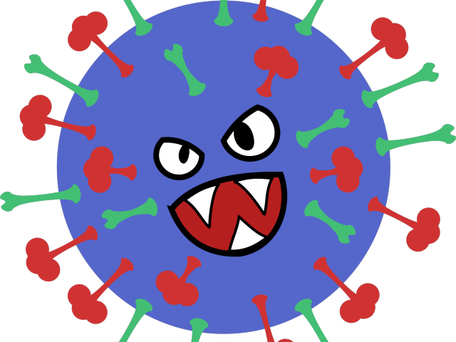Virus Clipart Clip Art - Monster Clip Art (640x480)