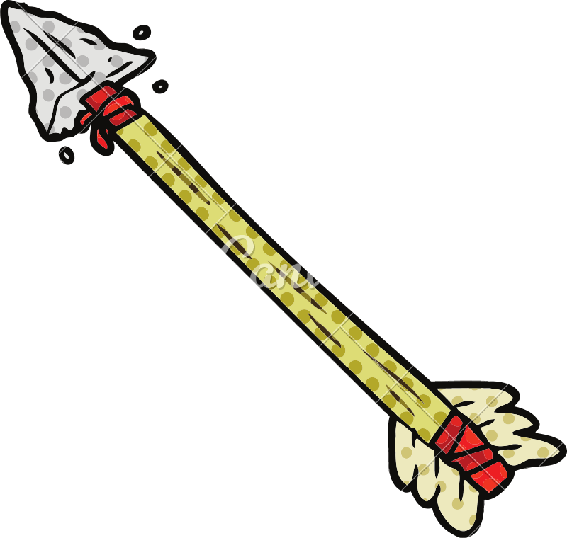 Cartoon Arrow - Arrow Cartoon (800x760)