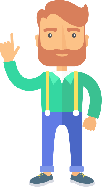 Black Friday - Man With Laptop Vector (345x632)