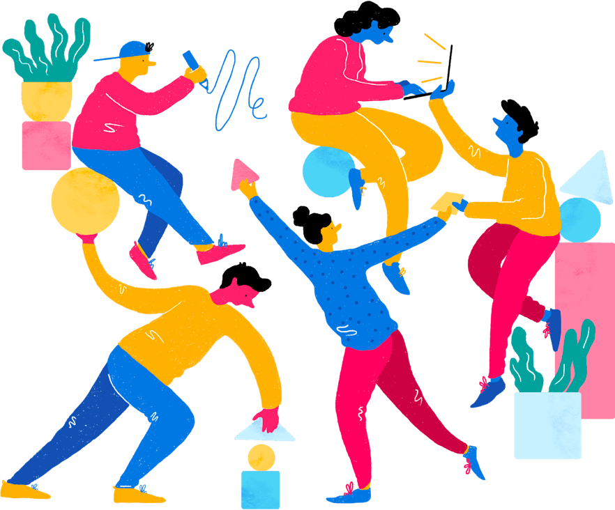 Illustration Web Design (882x732)