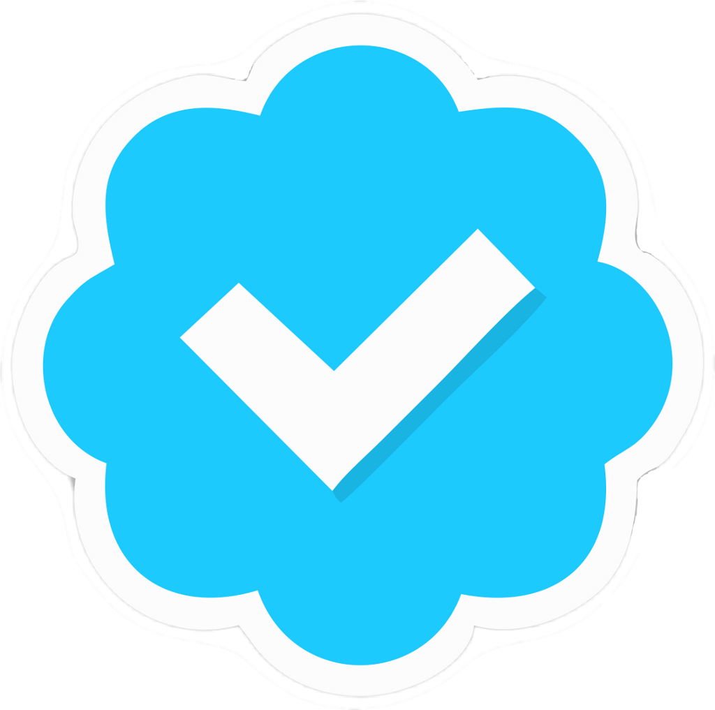 Instagram Image - Twitter Verified Badge Png (1024x1017)