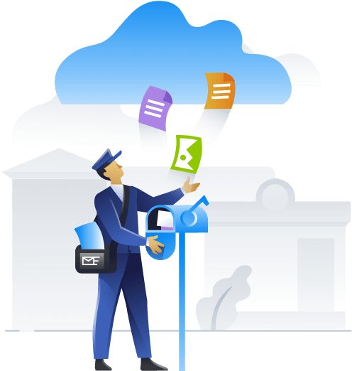 Considering How Much Information We Store In Office - Cartoon (640x608)