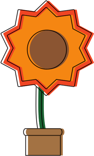 Beautiful Flowers Design Vector Icon Illustration - Beautiful Flowers Design Vector Icon Illustration (550x550)