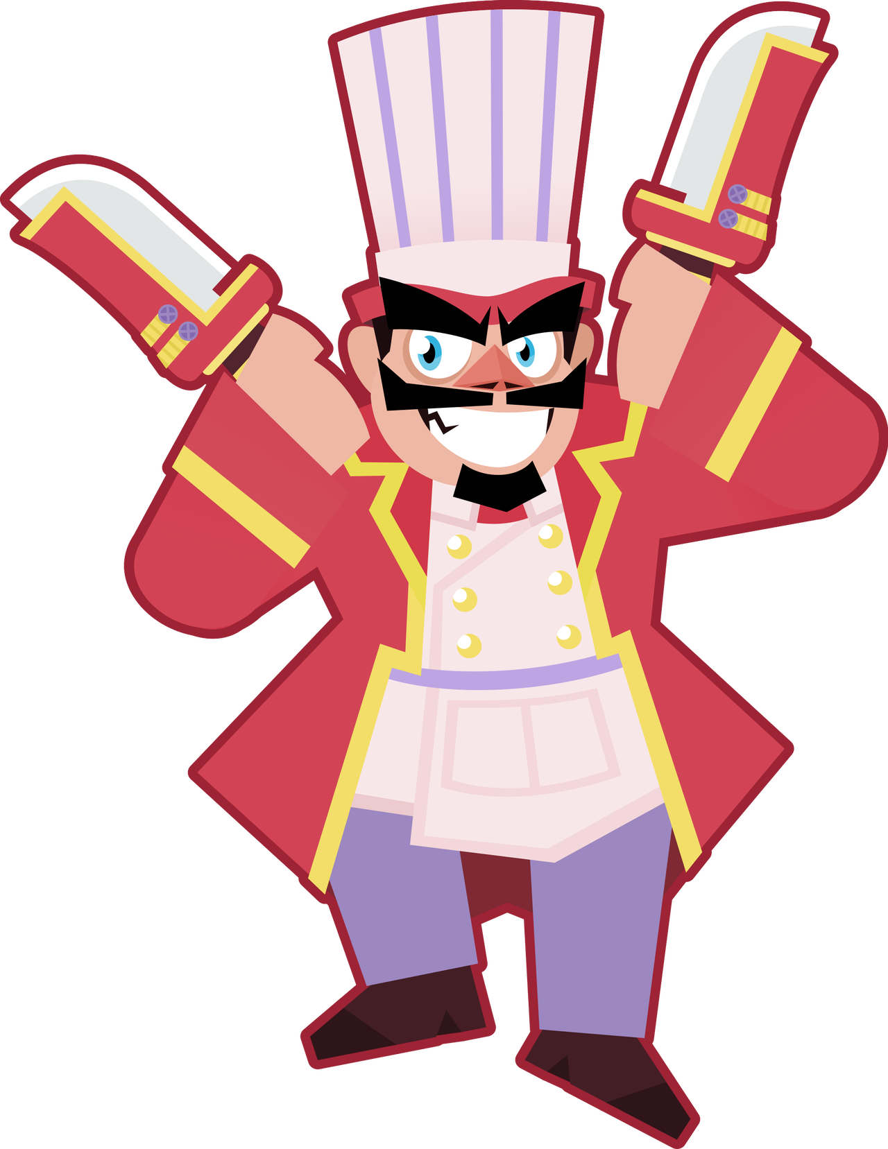 Chef Mafia Boss By Kkman346 - Cartoon (1280x1657)