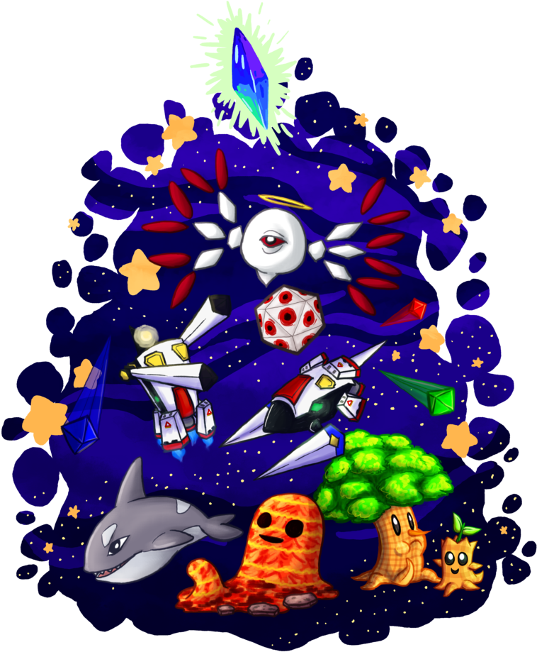 Kirby 64 Bosses By Megarose On Deviantart - T-shirt (800x957)