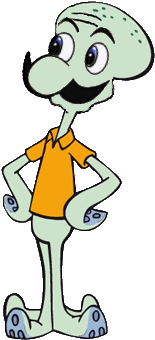 Sqeegee Weegeepedia Fandom Powered By Wikia - Squidward Tentacles (358x350)