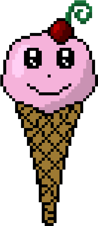 Cone Pixel Art Maker - Anime Kawaii Pixel Art (470x800)