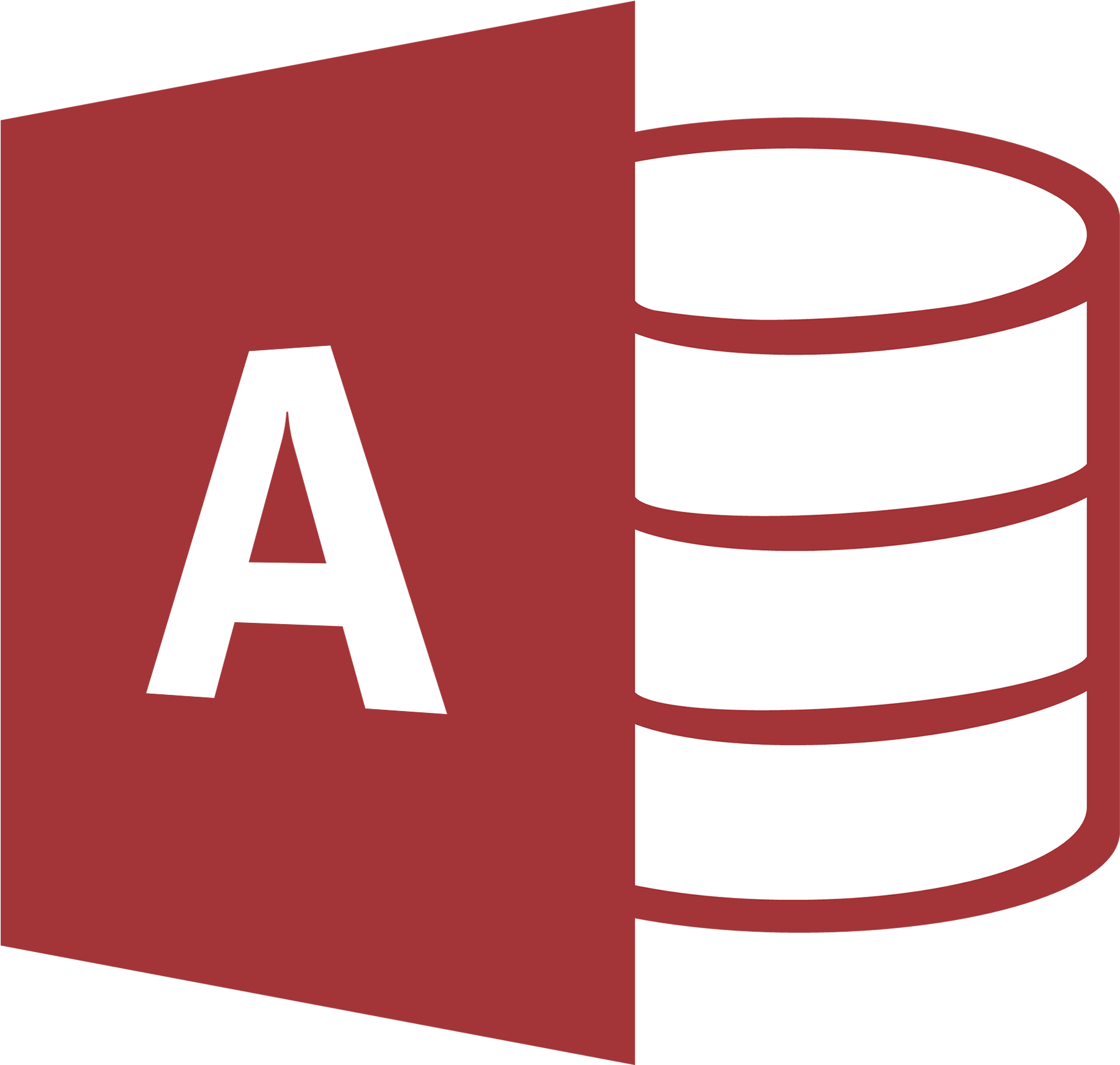 Microsoft Office Access - Microsoft Access Icon 2018 (2000x2000)