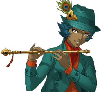 Clipart In Shin Megami Tensei Iv Final Gets - Krishna Smt Iv Apocalypse (600x315)