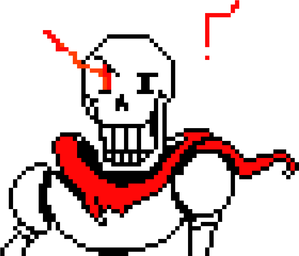 Papyrus Stronger Than You Iv - Undertale Papyrus Colored Sprite (1870x1020)