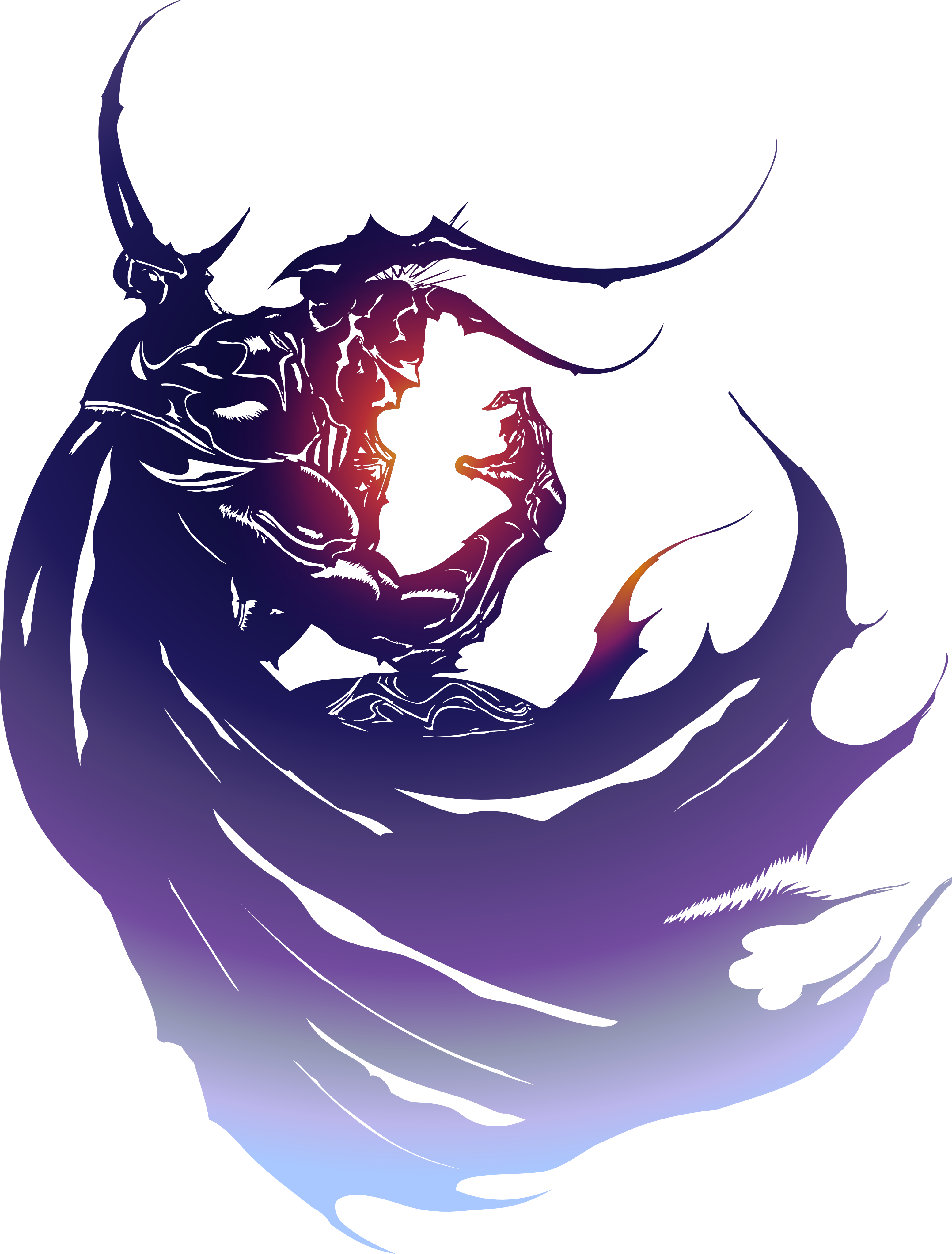 This Is The Logo For Final Fantasy Iv It Stands Out - Final Fantasy Iv Png (3107x4091)
