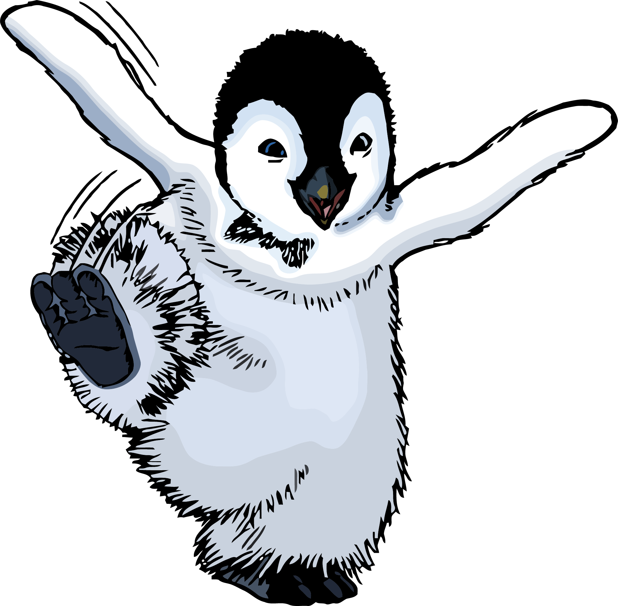 Happy Feet My Feet Clipart Png - Happy Feet Movie Clipart (2047x2005)
