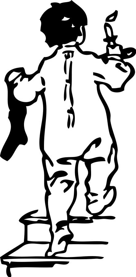 To Bed So Santa Can Come Png - To Bed So Santa Can Come Png (442x900)