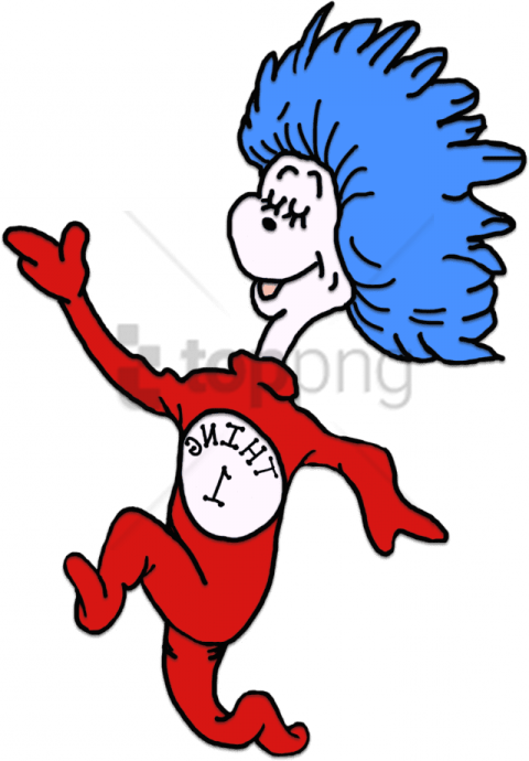 Free Png Dr Seuss Cat In The Hat Clip - Transparent Dr Seuss Png (480x690)