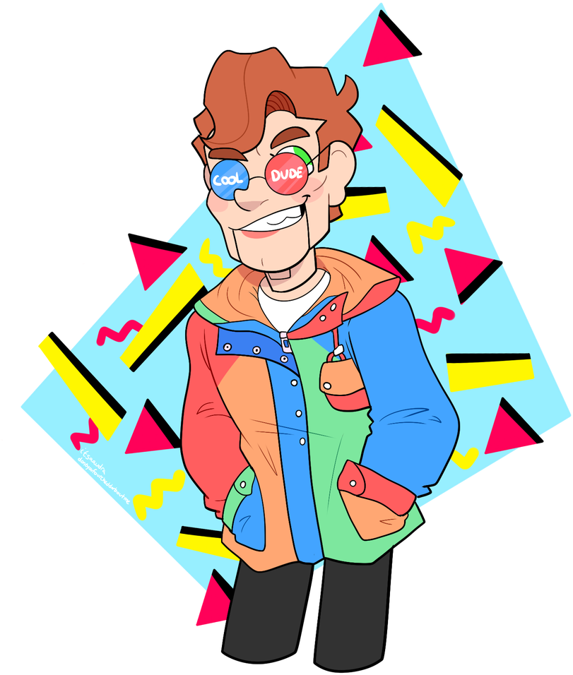 90's Fashion Star By Itsaaudraw - Fanart Slappy The Dummy (813x983)