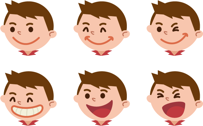 Cartoon Faces Emotion - Cartoon (800x800)
