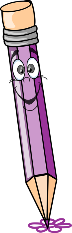 Crayons Clipart Two - Crayon École Clipart (249x800)