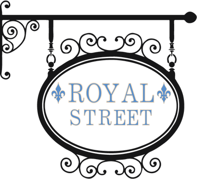 Royal Street Is One Of The Oldest Streets In The City, - Wrought Iron Clipart Free (406x369)