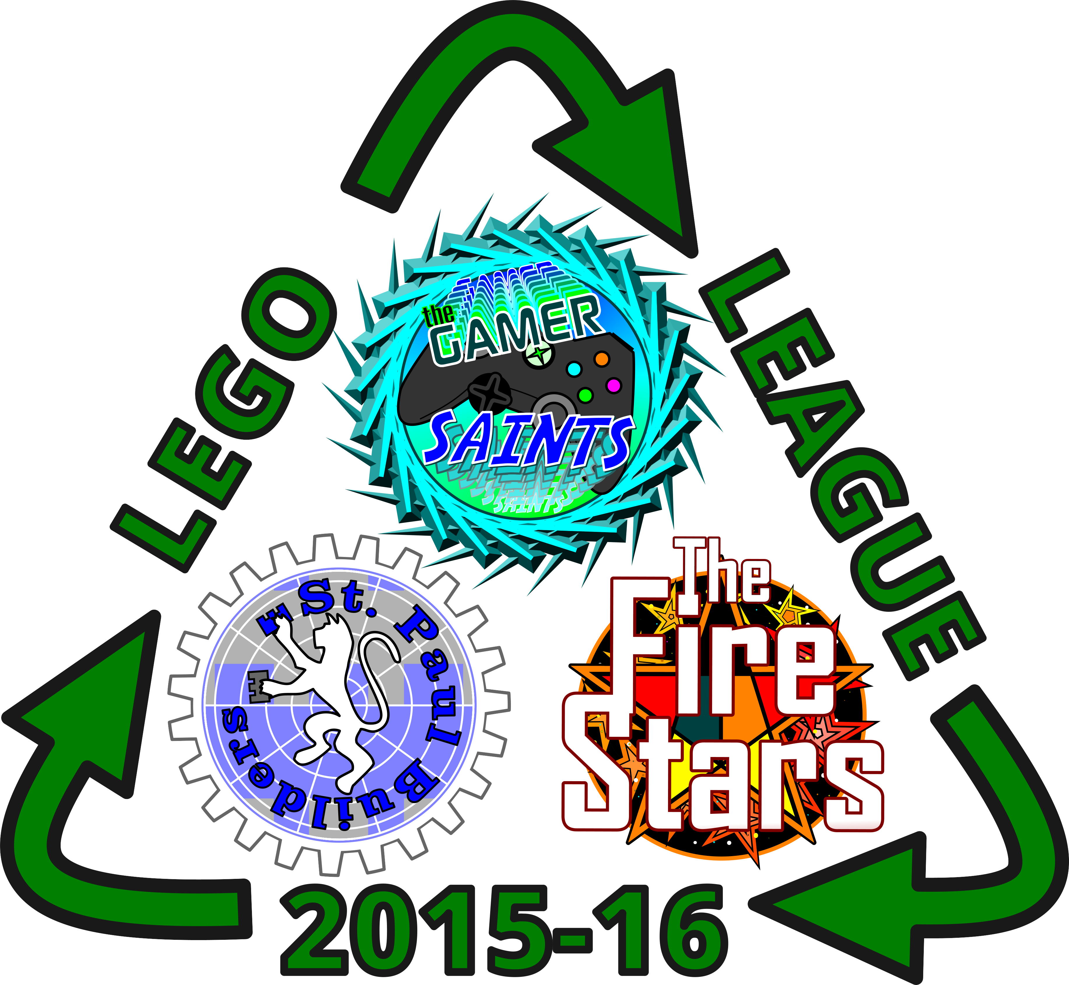 3 St Paul Lego League Logos - 3 St Paul Lego League Logos (3666x3378)