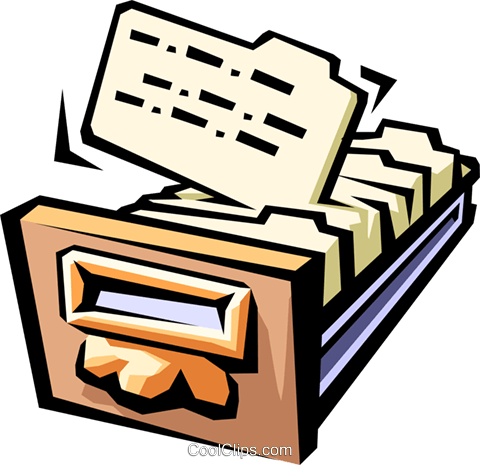 Рисунок каталог в библиотеке