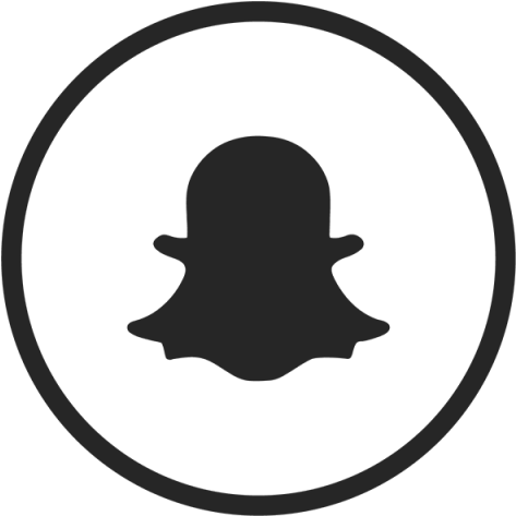 Snapchat Icon, Snapchat, Snap, Chat Png And Vector - Snapchat Icon Black And White (640x640)