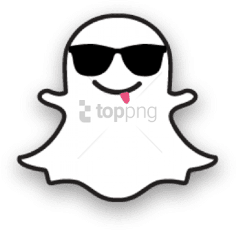 Free Png Download Snapchat Ghost Png Images Background - Snapchat Cover With White Background (850x821)